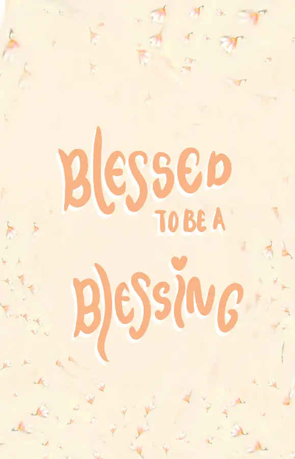 Blessed to be a Blessing | Minikaartje
