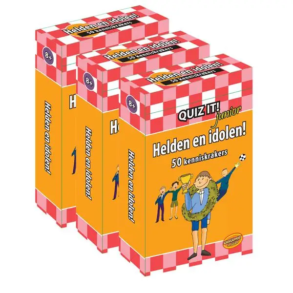 QUIZ IT junior - Helden en idolen, 3ex. - QT183