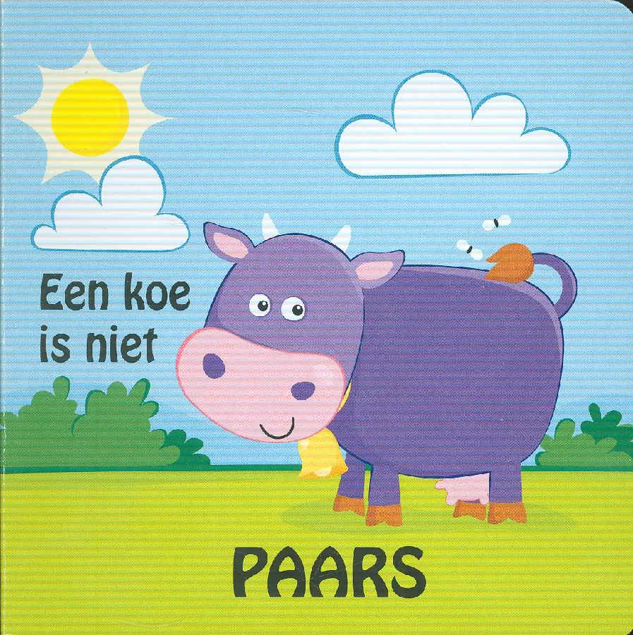 Koe is niet paars