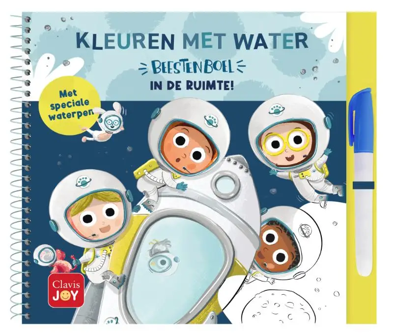 Kleuren met water Inde ruimte