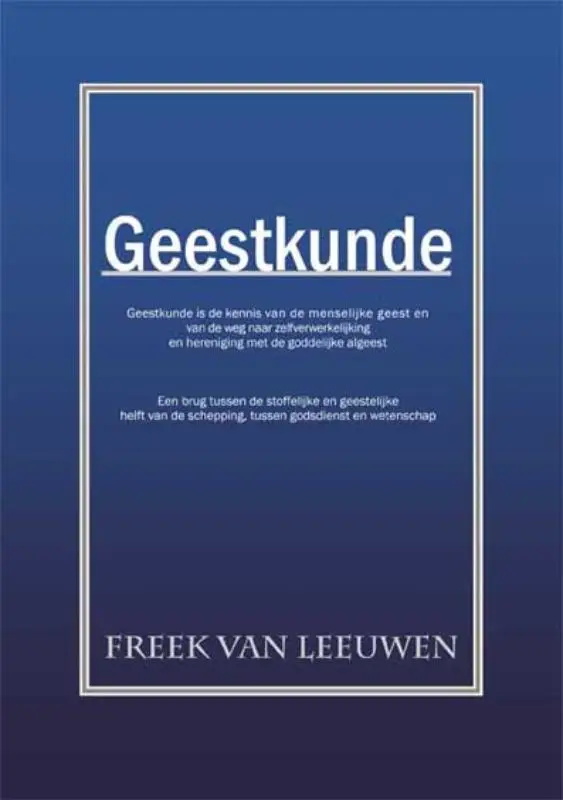 Geestkunde