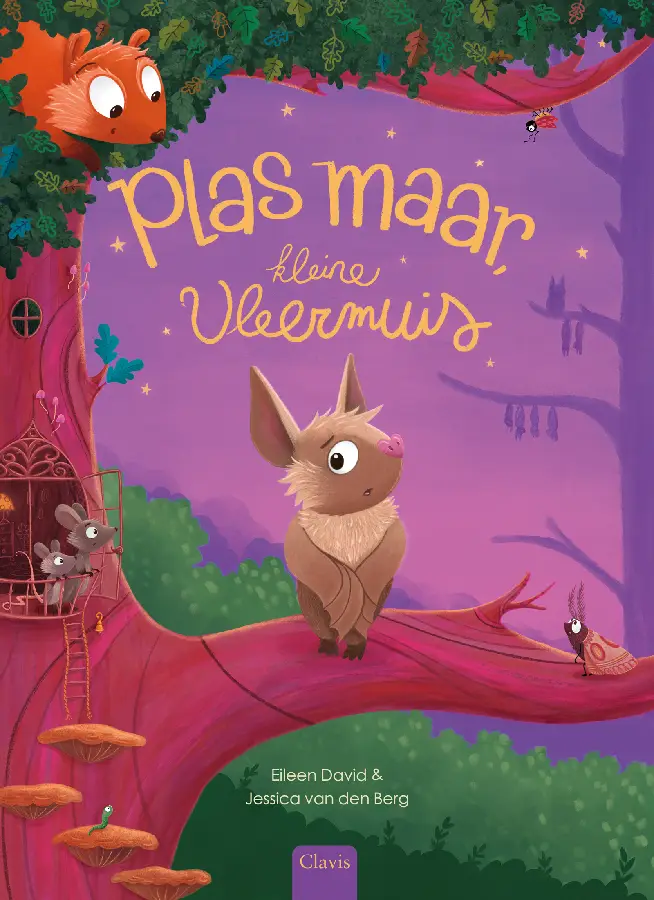 Plas maar, kleine vleermuis