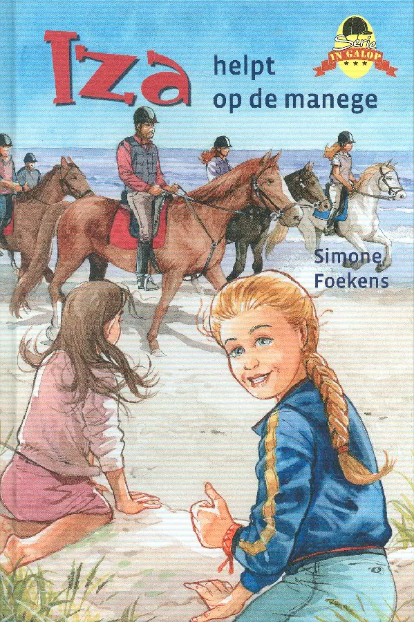 Iza helpt op de manege (3)