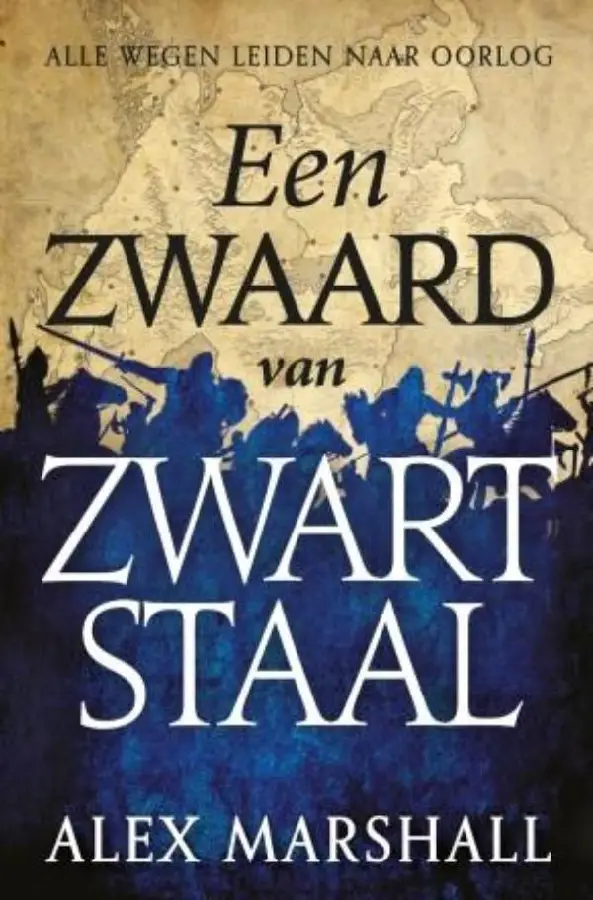 Een zwaard van zwart staal