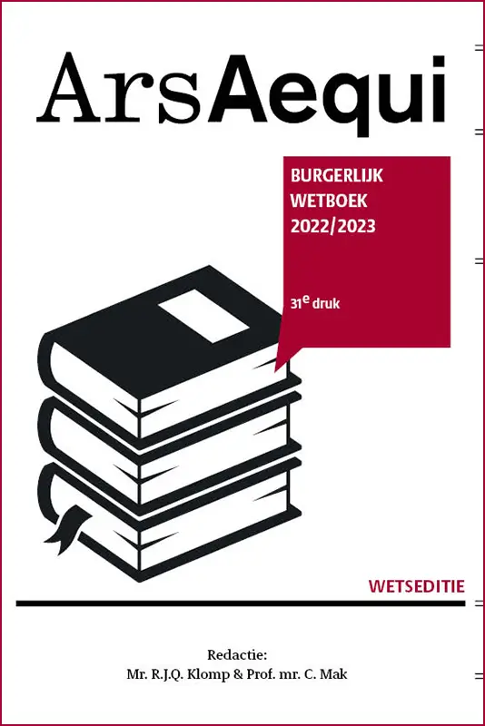 Burgerlijk Wetboek / 2022/2023