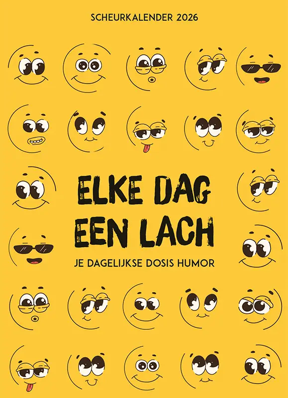 Scheurkalender 2026 Elke dag een lach