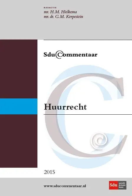 Huurrecht / Eeditie 2015