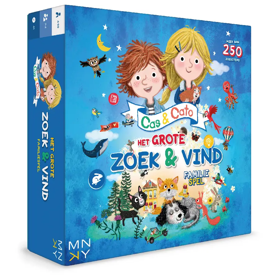 Cas & Cato - Het grote zoek & vind familiespel