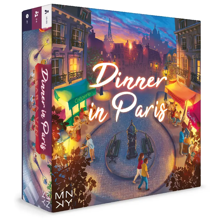Dinner in Paris - Bordspel