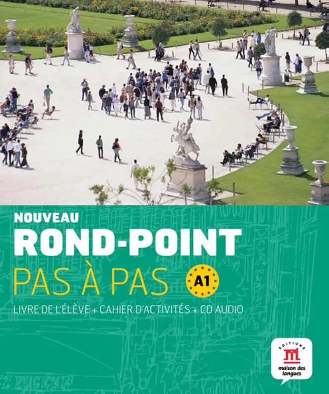 A1 / Nouveau Rond-Point pas a pas 1 - Livre de l'eleve + cahier d'activites  / Livre de l´éleve + cahier d´activités