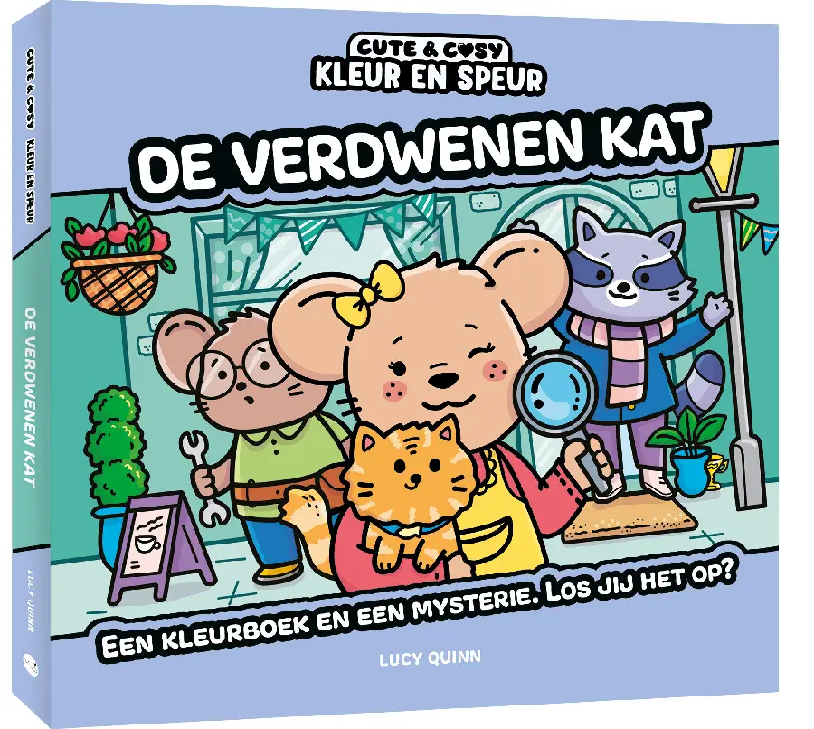 Cute & Cosy kleur en speur: De verdwenen