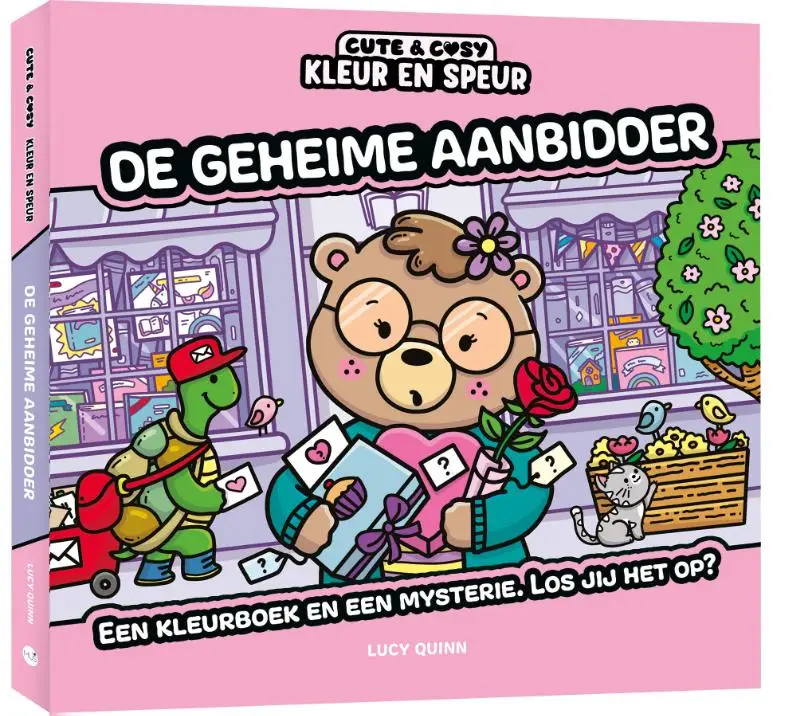Cute & Cosy kleur en speur: De geheime a