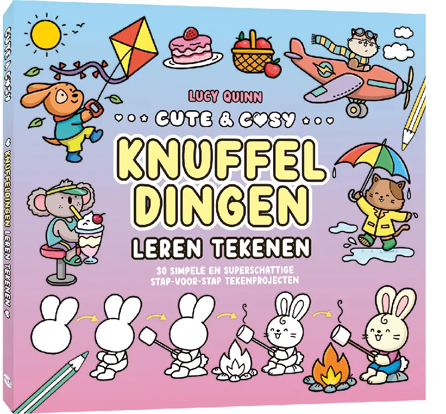 Cute & Cosy leren tekenen / Knuffeldingen