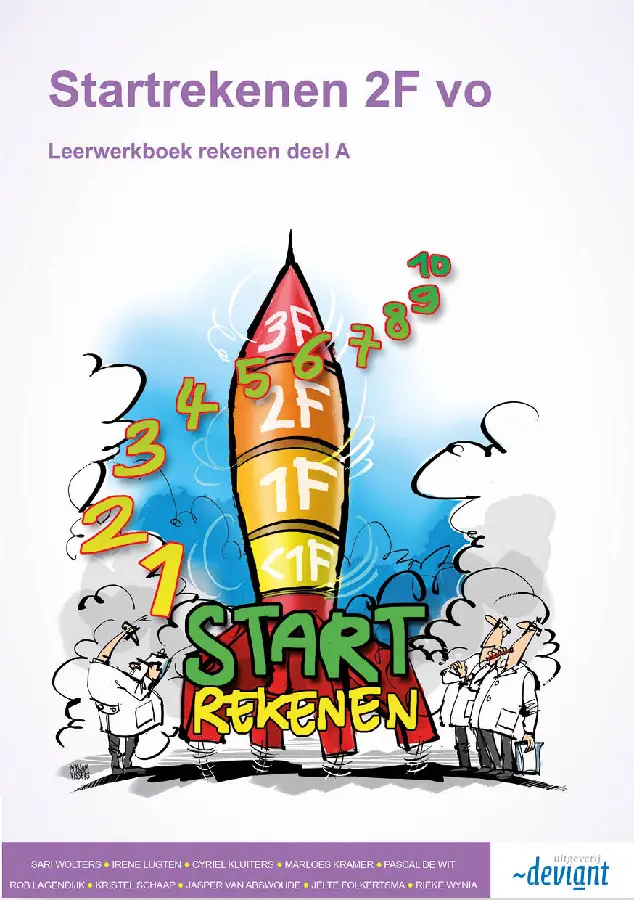 Rekenen deel A / Startrekenen 2F vo / Leerwerkboek