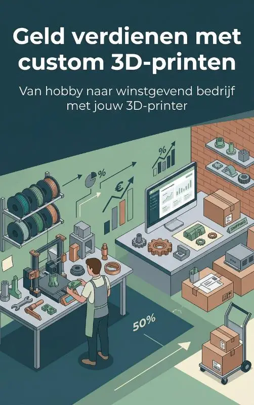 Geld verdienen met custom 3D-printen