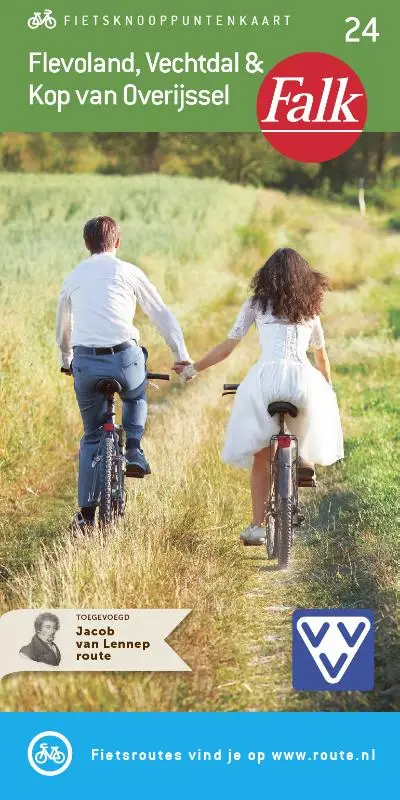 Falk VVV Fietskaart 24 Flevoland