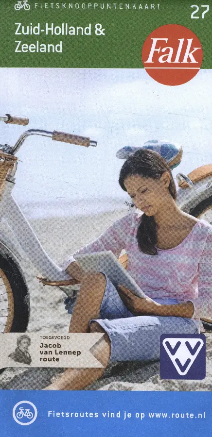Falk VVV Fietskaart 27 Zuid Holland & Zeeland