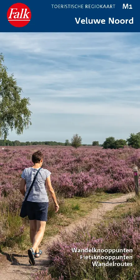 Falk Regiokaart Veluwe Noord