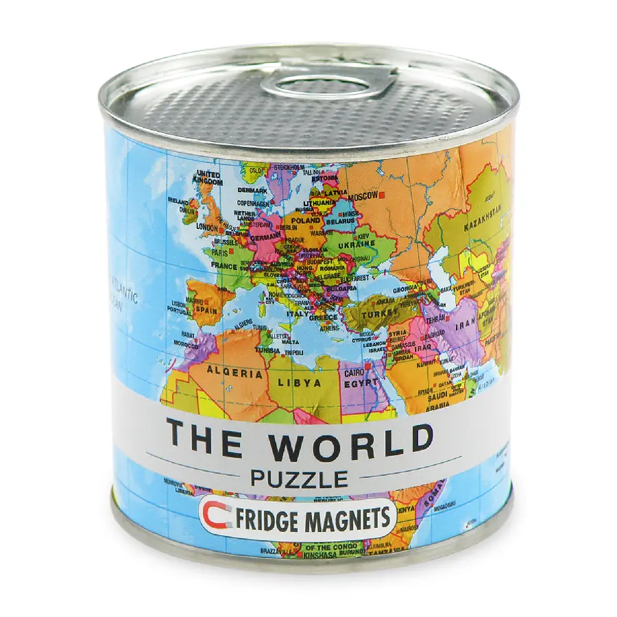 World puzzle magnetic ENG