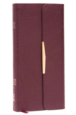KJV classic Checkbook Bible with snap