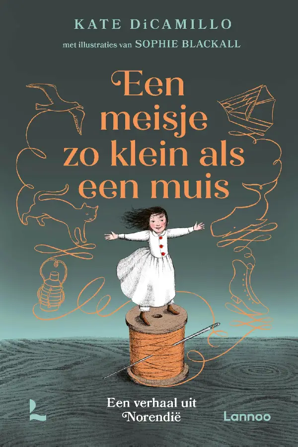 Een meisje zo klein als een muis