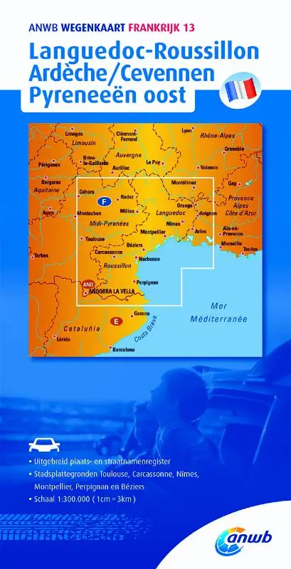 Frankrijk 13 Langduedoc-Roussillon,Ardèche/Cevennen,Pyreneeën oost