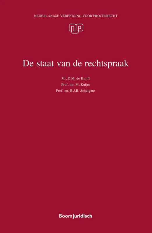 De staat van de rechtspraak