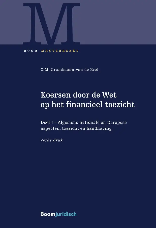 Koersen door de Wet op het financieel toezicht