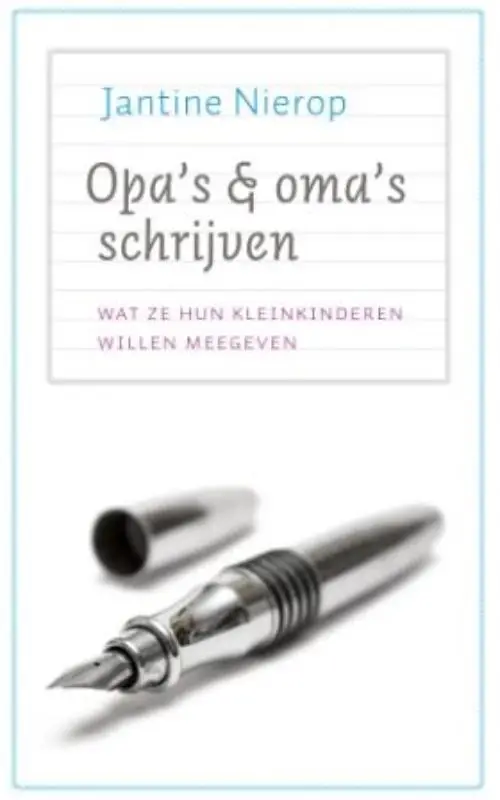 Opa's en oma's schrijven