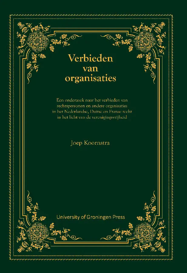 Verbieden van organisaties