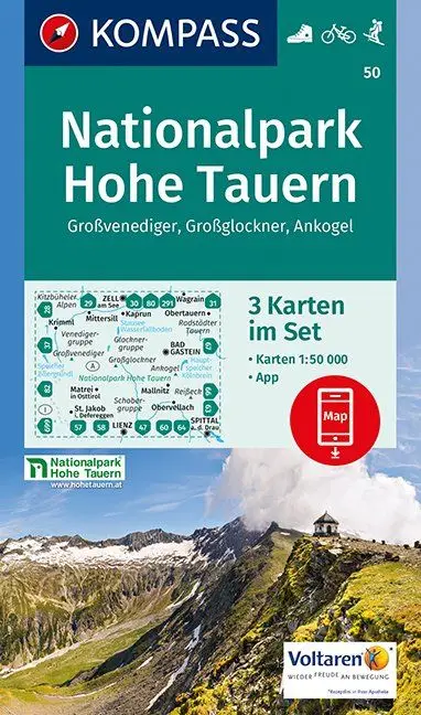 Kompass WK50 Nationalpark Hohe Tauern, Grossvenediger