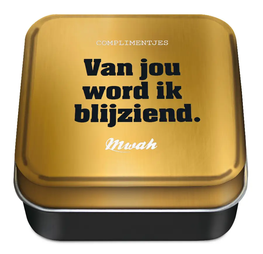 MWAH cadeaublik Complimentjes