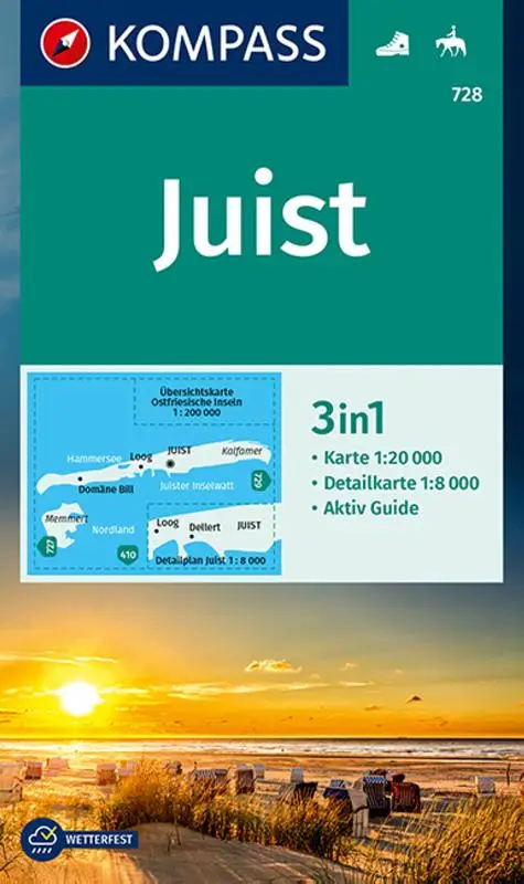 Kompass WK728 Insel Juist