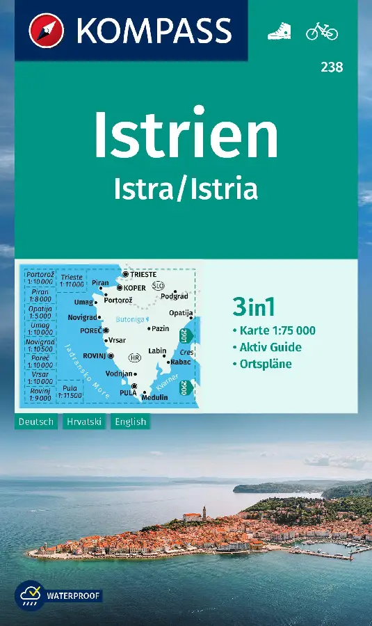 Kompass WK238 Istrien / Istrië