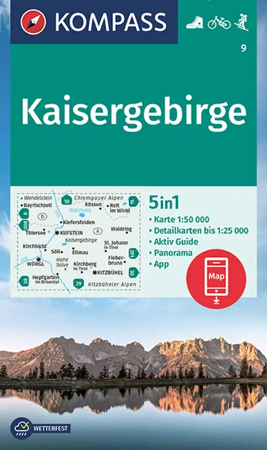 Kompass WK9 Kaisergebirge