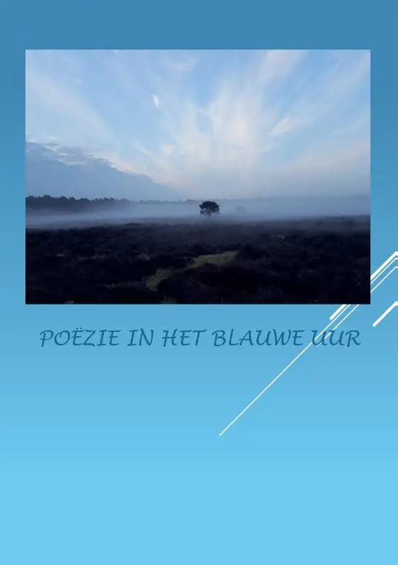 Poëzie in het blauwe uur
