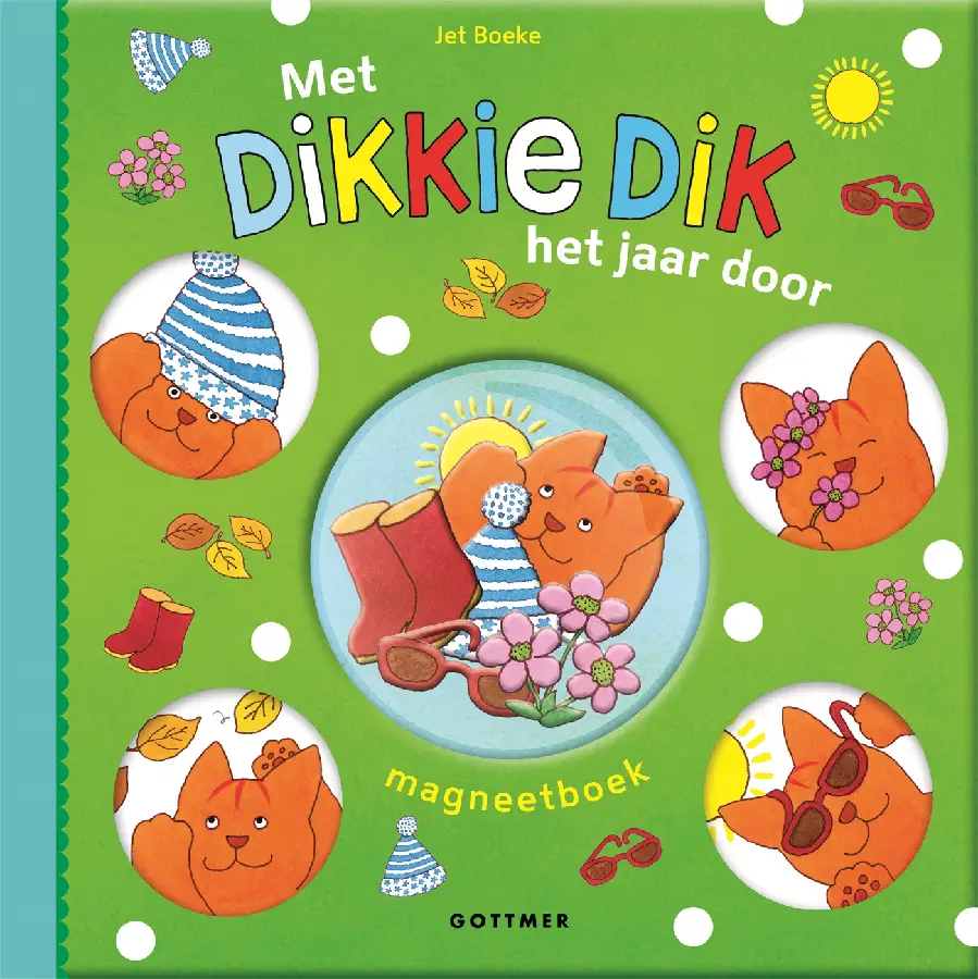Met Dikkie Dik het jaar door Magneetboek