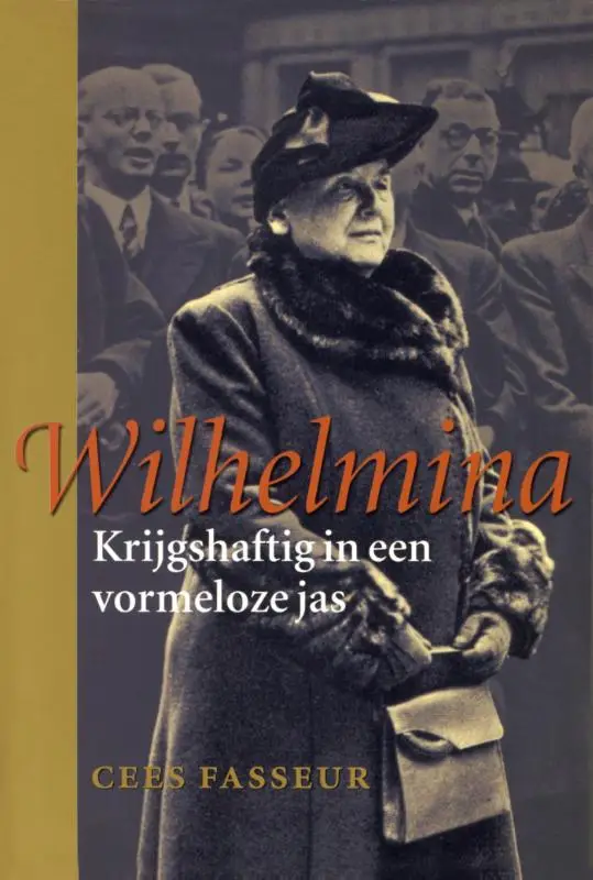 Wilhelmina krygshaftig in een vormeloze