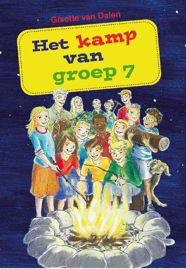Het kamp van groep 7 - eBoek