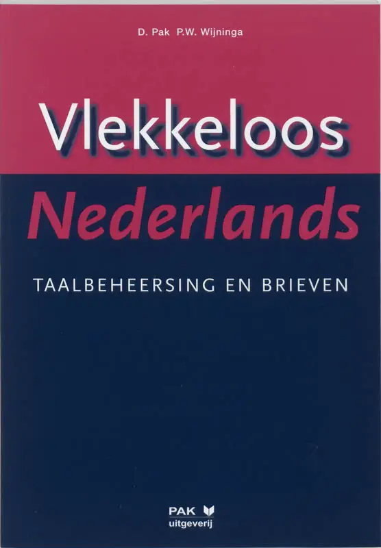 Vlekkeloos Nederlands / Taalbeheersing en brieven taalniveau 3F en 4F