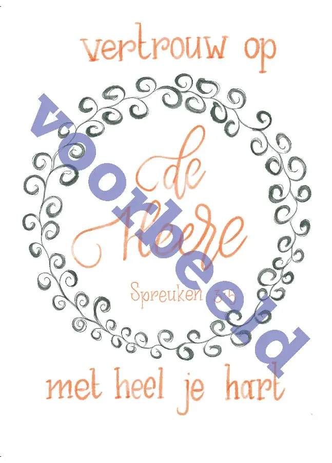 WK Good Seed Cards 8033| Spreuken 3:5