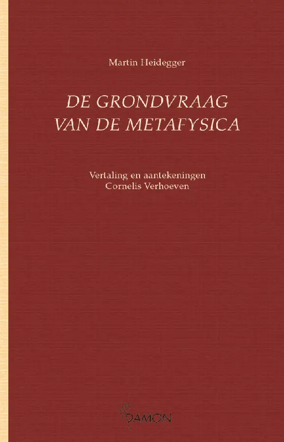 De grondvraag van de metafysica