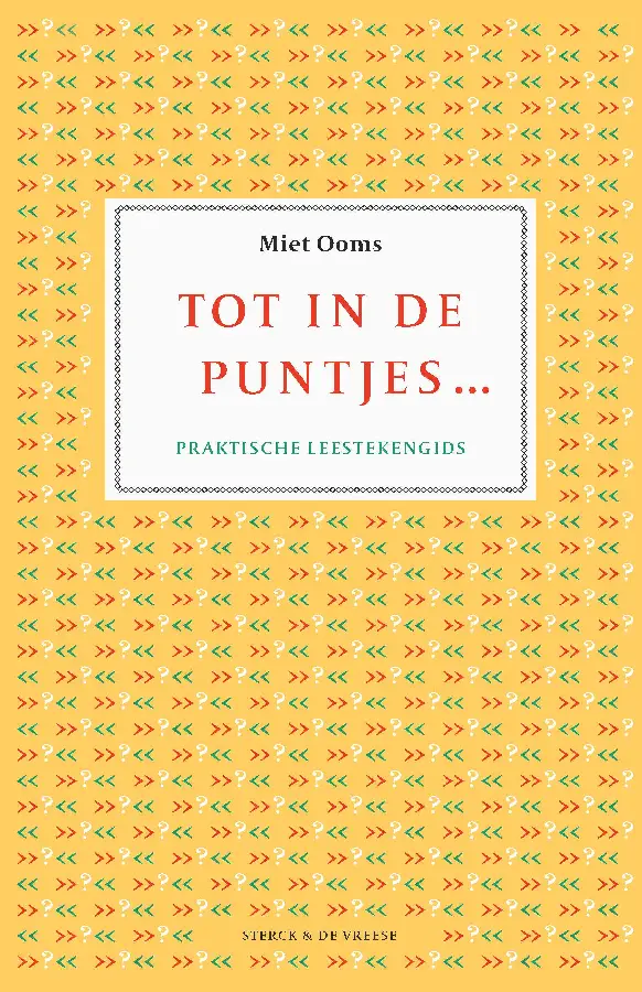 Tot in de puntjes ...