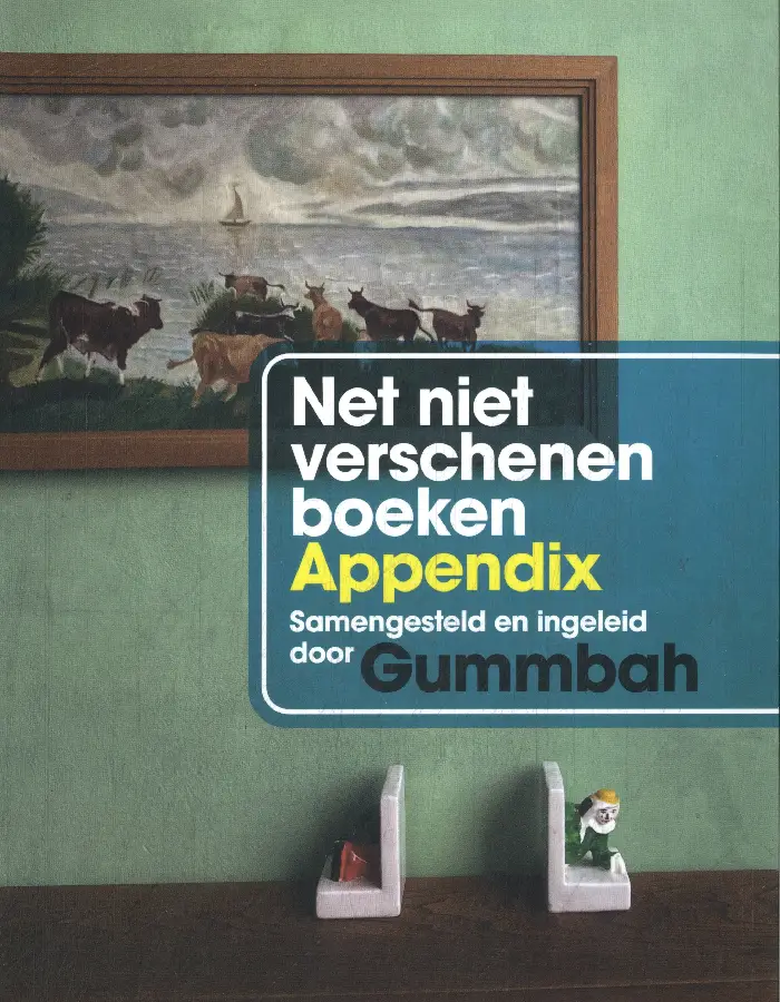 Net niet verschenen boeken appendix