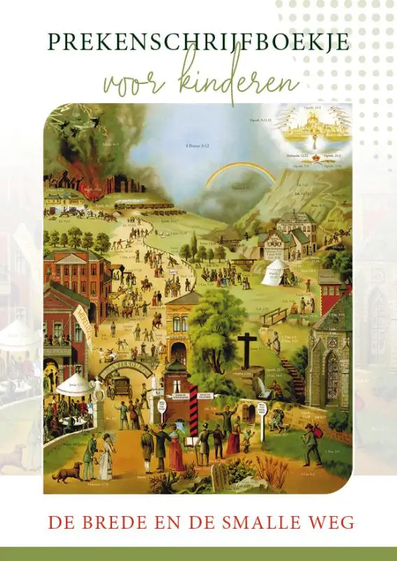 Prekenschrijfboekje De brede en de small