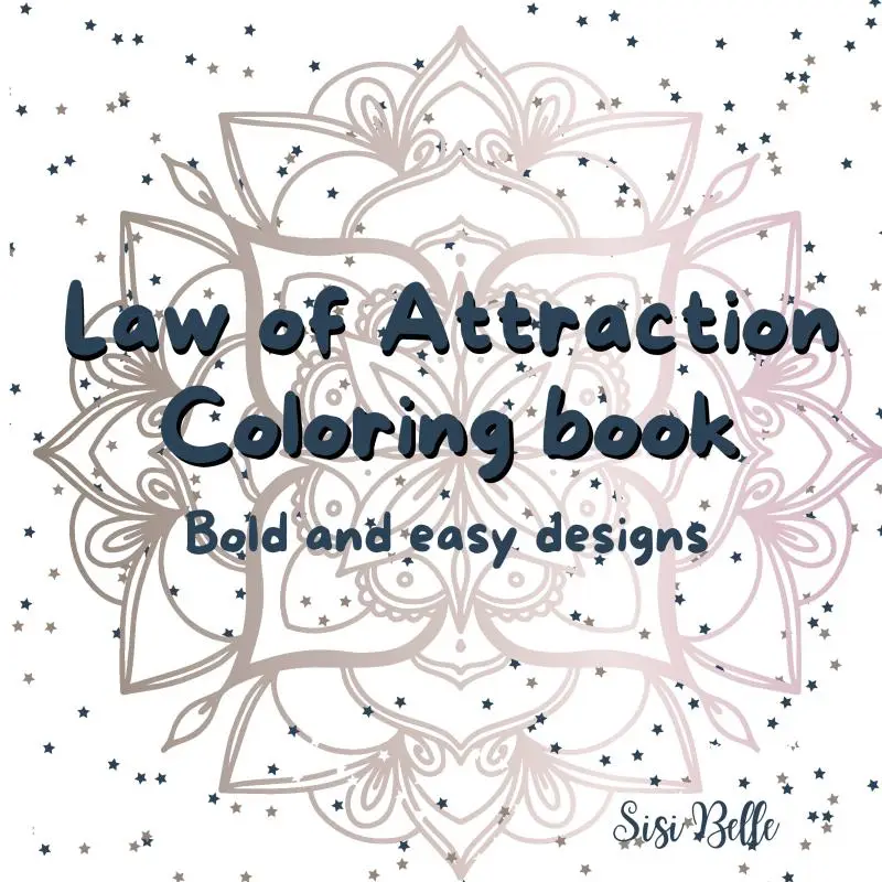 Law of Attraction coloring book