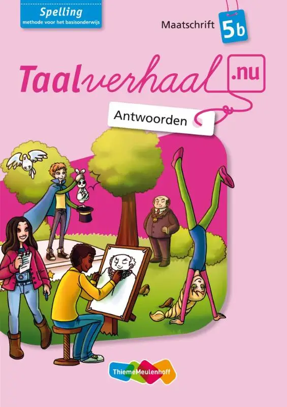 b groep 5 antwoorden / Taalverhaal.nu / maatschrift