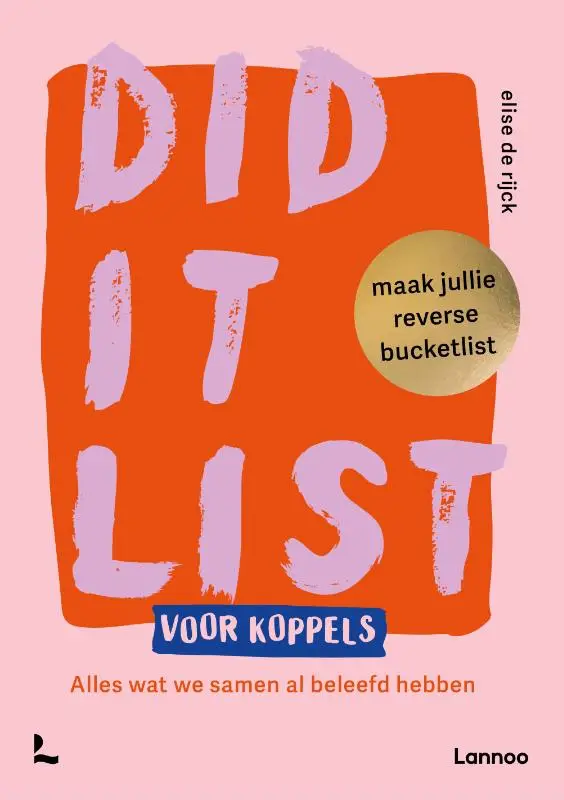 Did it list voor koppels: maak jullie reverse bucketlist