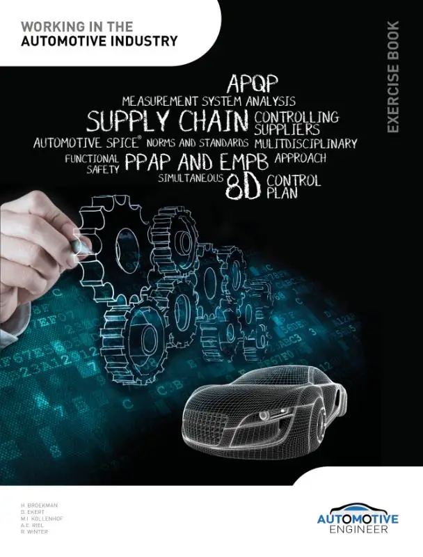 Working in the automotive industry / Exercise book