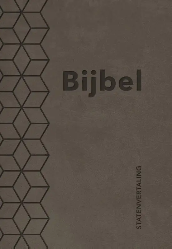 Bijbel (SV) met psalmen (ritmisch) - taupe